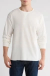 Abound Oversize Crewneck Thermal Top In White