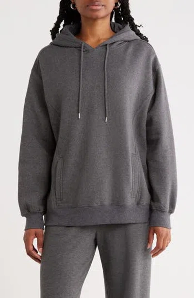 Abound Oversize Fleece Hoodie In Gray