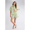 Abound Patterned Shortie Pajamas In Multi