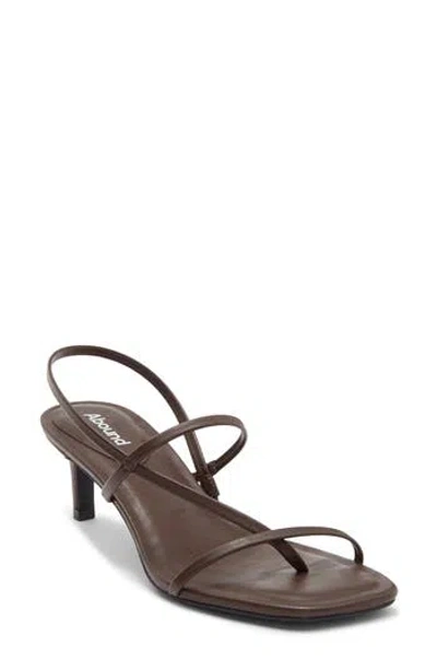 Abound Petra Kitten Heel Sandal In Brown