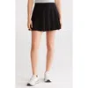 Abound Pleated Miniskirt In Black