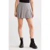 Abound Pleated Miniskirt In Gray