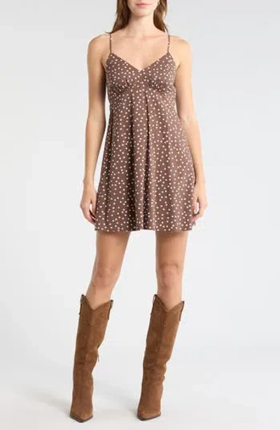 Abound Printed Minidress In Multi