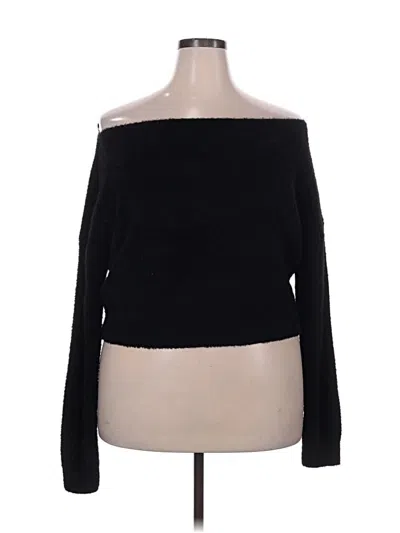 Pre-owned Abound Pullover Sweater In Black