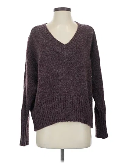 Pre-owned Abound Pullover Sweater In Brown