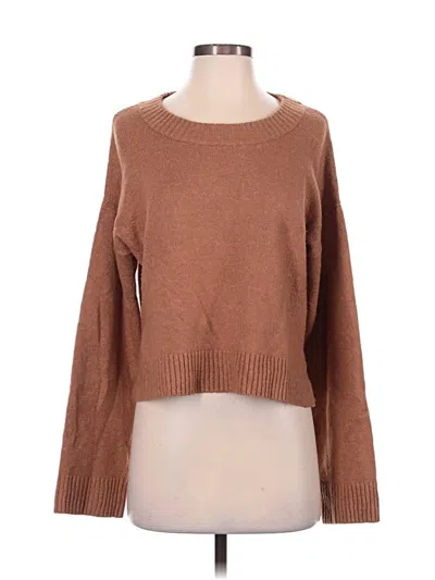 Pre-owned Abound Pullover Sweater In Brown