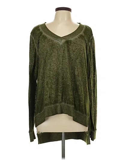 Pre-owned Abound Pullover Sweater In Green