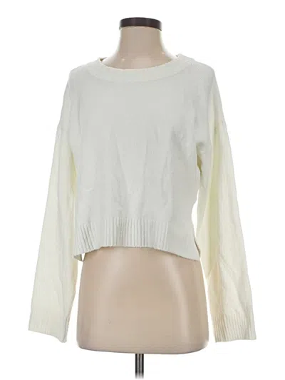 Pre-owned Abound Pullover Sweater In Ivory