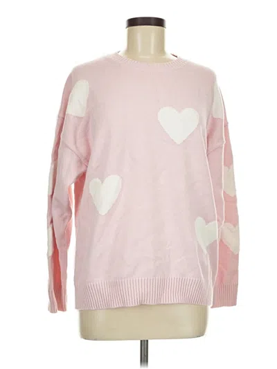 Pre-owned Abound Pullover Sweater In Pink