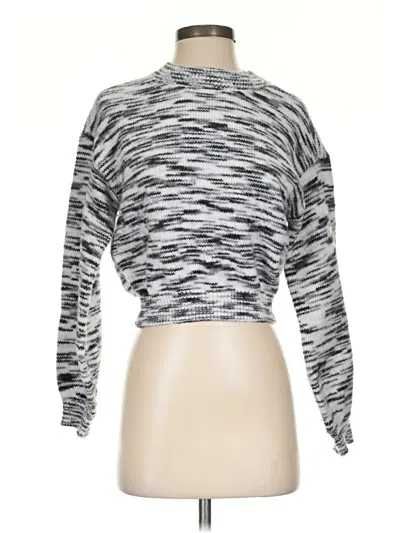 Pre-owned Abound Pullover Sweater In Silver