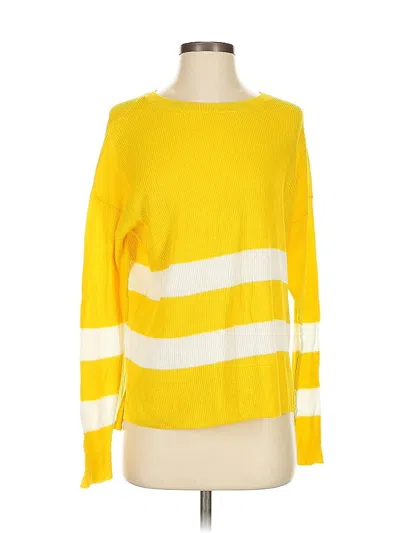 Pre-owned Abound Pullover Sweater In Yellow