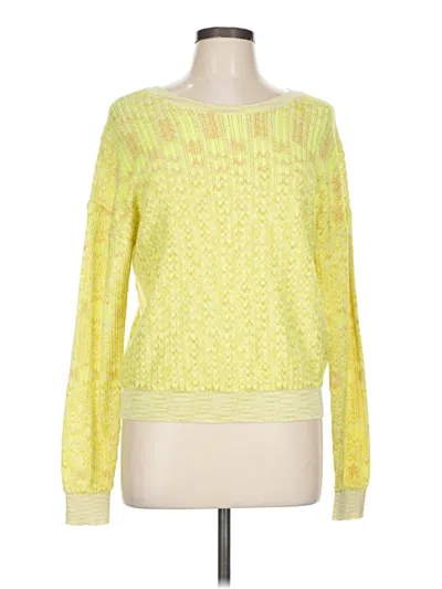 Pre-owned Abound Pullover Sweater In Yellow