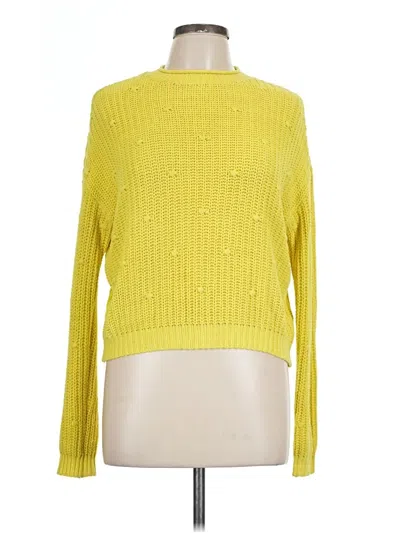 Pre-owned Abound Pullover Sweater In Yellow