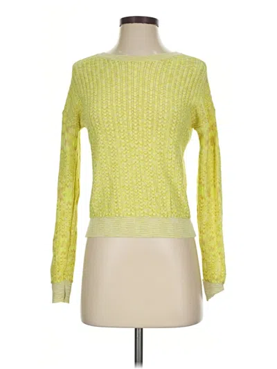 Pre-owned Abound Pullover Sweater In Yellow