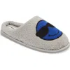 Abound Quinn Slipper In Grey Steel Smiley Face