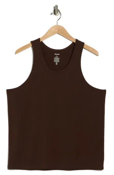 Abound Racerback Tank Top In Brown