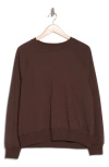 Abound Raglan Sleeve Sweatshirt In Brown Coffee