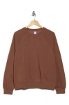 Abound Raglan Sleeve Sweatshirt In Brown Topaz