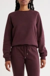Abound Raglan Sleeve Sweatshirt In Burgundy