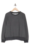 Abound Raglan Sleeve Sweatshirt In Grey Medium Charcoal Heather