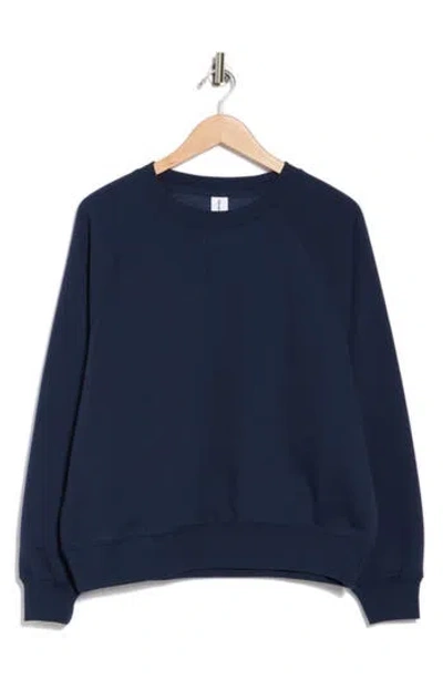 Abound Raglan Sleeve Sweatshirt In Navy Iris
