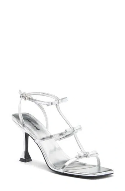 Abound Ramona Bow Sandal In Silver Metallic