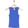 Abound Rib Tank In Blue Dazzle