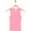 Abound Rib Tank In Pink Ginger