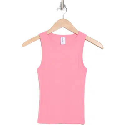 Abound Rib Tank In Pink Ginger