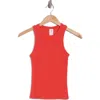 Abound Rib Tank In Red Bittersweet