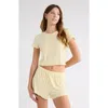 Abound Ribbed Shortie Pajamas