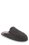 Abound Robbie Faux Shearling Mule In Grey Charcoal