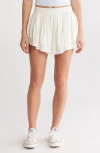 Abound Ruffle Skort In Ivory
