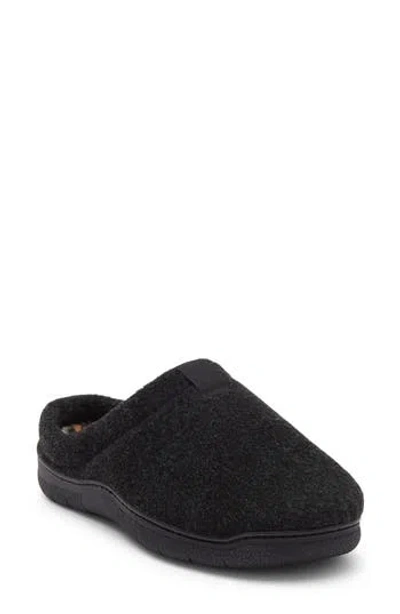 Abound Samson Faux Shearling Lined Clog Slipper In Dark Grey Heather