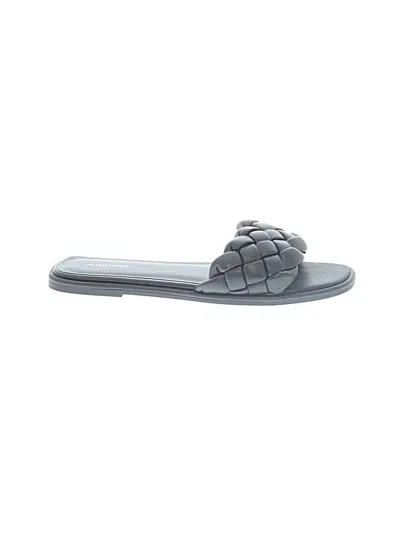 Pre-owned Abound Sandals In Gray