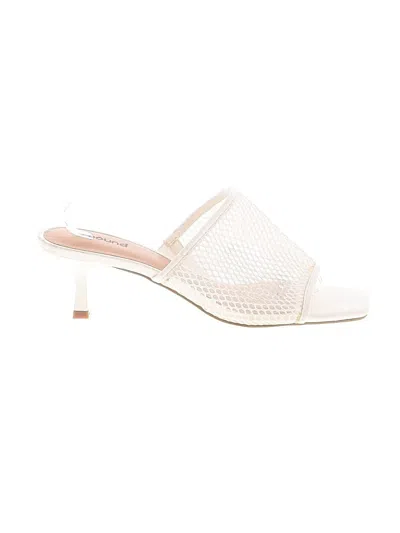 Pre-owned Abound Sandals In Ivory