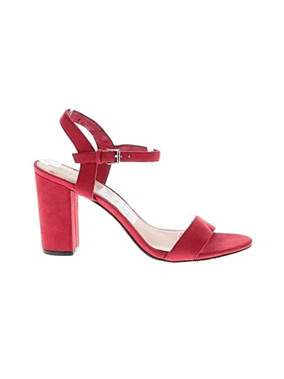Pre-owned Abound Sandals In Red