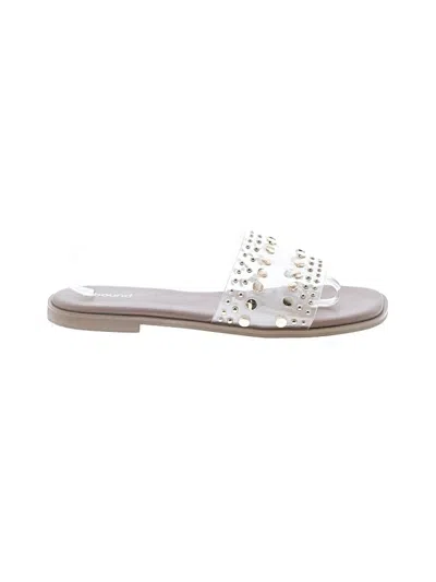 Pre-owned Abound Sandals In White