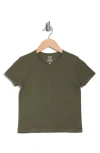 Abound Seamless Crewneck Baby Tee In Green Beetle
