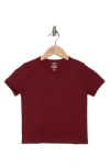 Abound Seamless Crewneck Baby Tee In Red Grape