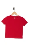 Abound Seamless Crewneck Baby Tee In Red Lipstick