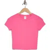 Abound Short Sleeve Baby Tee In Pink