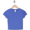 Abound Short Sleeve Baby Tee In Blue Dazzle