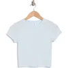 Abound Short Sleeve Baby Tee In Blue Illusion