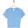 Abound Short Sleeve Baby Tee In Blue Topsail
