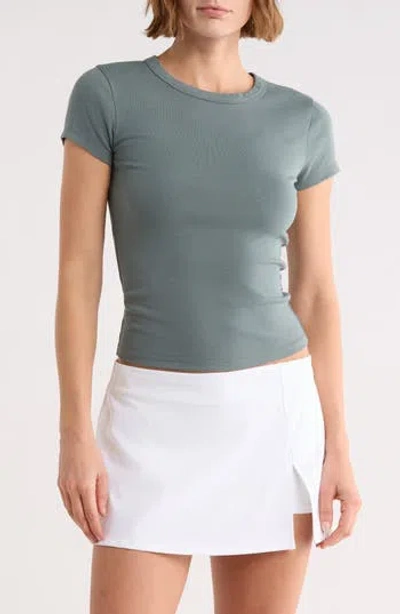 Abound Short Sleeve Baby Tee In Green Balsam
