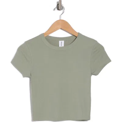 Abound Short Sleeve Baby Tee In Green Halo