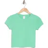 Abound Short Sleeve Baby Tee In Green Katydid