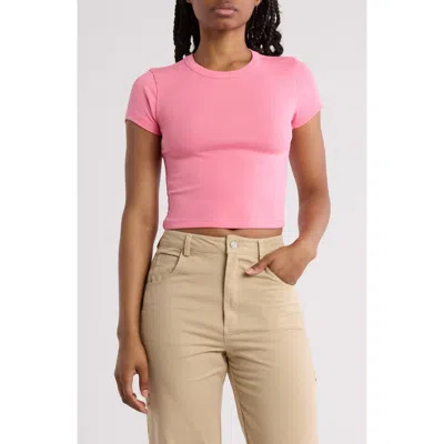 Abound Short Sleeve Baby Tee In Pink Ginger