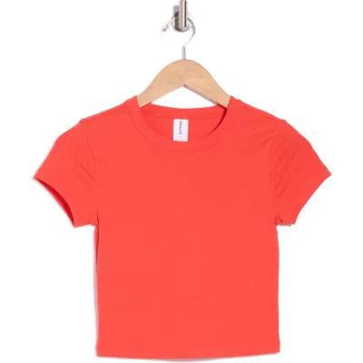 Abound Short Sleeve Baby Tee In Red Bittersweet